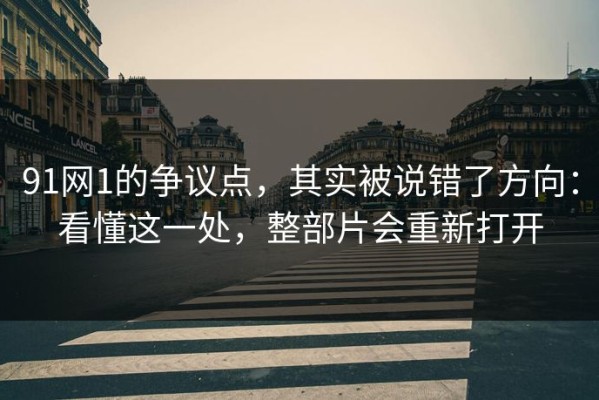 91网1的争议点，其实被说错了方向：看懂这一处，整部片会重新打开